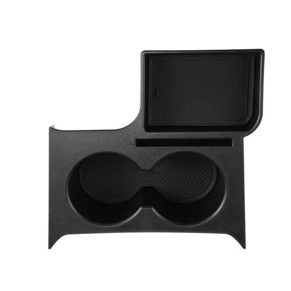 Unique Bargains 1Pcs ABS Center Console Cup Holder Organizer Tray for Ford Maverick 2022-2025 Armrest Insert Tray Storage Box Accessories Black