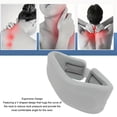 thumbnail image 3 of Neck Support Brace, Wide Application Hook And Loop Fastening Strap Adjustable Neck Support Collar V Shaped Design  for Travel, 3 of 7