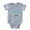 Heather Grey, variant on CafePress - Miso Hungry - Cute Infant Baby Football Bodysuit