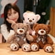 thumbnail image 5 of Oso de peluche clásico de 35/50/60 cm, bonito oso de peluche con pajarita kawaii, almohada de peluche, muñecos suaves para niños y niñas, regalos para enamorados, 5 of 5