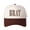 Brown, variant on BRAT Letter Embroidered Color Block Trucker Hat Unisex Adjustable Cotton Breathable Fashion Cap for Travel Daily Wear