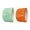 Green Orange, variant on 2Pcs Funny Adults Kids Sticky Ball Rolling Tapes Educational DIY Making Balls Game Sensory Toys Party Gifts , Orange Violet, 6cmx10meters