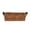 Natural, variant on Amish Handmade Cracker Basket Server With Solid Oak Bottom and Leather Handles (Blue)
