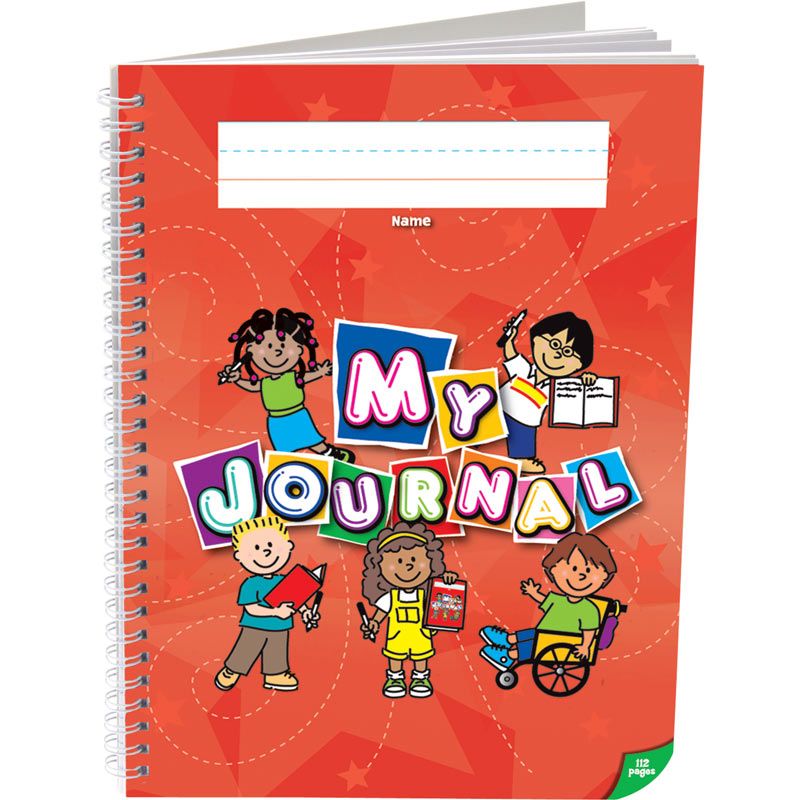Deluxe Spiral Draw And Write Journals (Kids Cover) Set Of 6 K2