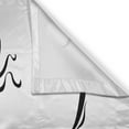 thumbnail image 3 of Ambesonne Feather Kitchen Curtains, Abstract Phoenix Design, 55"x39", Black and White, 3 of 3