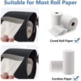 thumbnail image 2 of Hanging Toilet Paper Holder Waterproof Tissue Holder Cat Proof Roll Paper Case Cover Portable and Foldable Roll Storage Bag with Adjustable Strap for Wall Car Camping Tent Home Office Black, 2 of 17