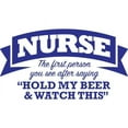 thumbnail image 3 of CafePress - Nurse Hold My Beer & Watch This - 11 oz Ceramic Mug - Novelty Coffee Tea Cup, 3 of 6