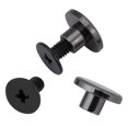 thumbnail image 1 of 20 sets DIY Latón Cabeza Plana Correa Correa Remaches + Tornillo para Equipaje de Cuero Artesanal 5mm 8mm Remaches Correa Manija Bolsa Accesorios (5mm) Unbranded GY01266-01, 1 of 5