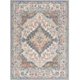thumbnail image 4 of BoutiqueRugs Haymond Traditional Runner Rug - Brick Red, Charcoal, Cream - 2'7" x 7'3" Runner, 4 of 19