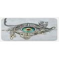 thumbnail image 1 of Eye Kitchen Mat, Mechanical Design of an Eye Complex Machinery with Engineering and Technology Theme, Plush Decorative Kitchen Mat with Non Slip Backing, 47" X 19", Multicolor, by Ambesonne, 1 of 1