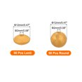 thumbnail image 2 of Uxcell 100Pcs Perlas de Silicona a Granel 0.47" Perlas Redondas y de Lentejuelas Perlas Focales de Silicona para Hacer Llaveros Dorado, 2 of 6