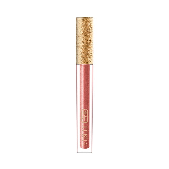 Lápiz labial Lip Glaze, hidratante con purpurina nacarada, 10 ml