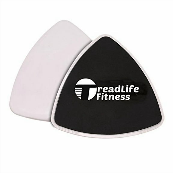2 x Dual Sided Gliding Discs Core Sliders by: TreadLife Fitness