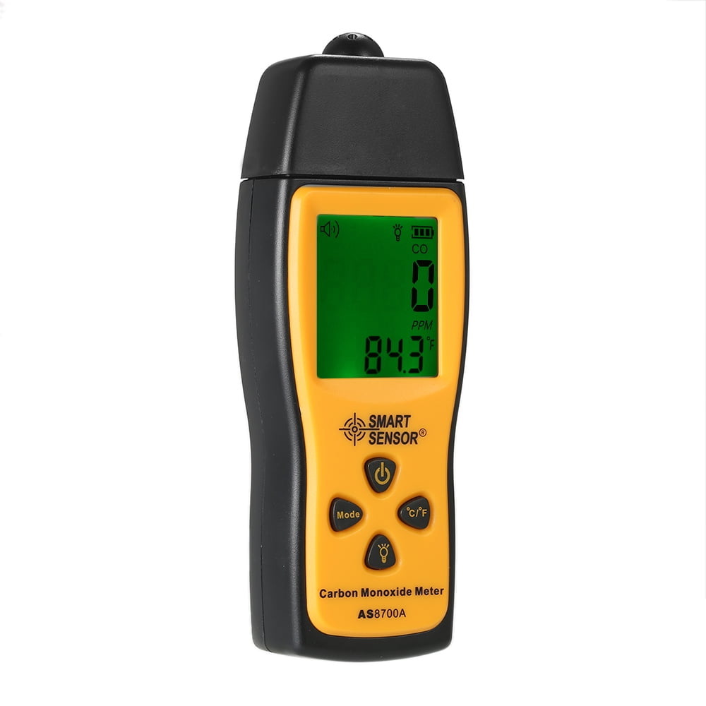 Carbon Monoxide Meter with High Precision CO Gas Tester Monitor Detector Gauge 