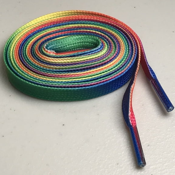 1 Pair 48 inches Flat Shoe Laces Strings Replacement for Sneakers Athletic Shoes