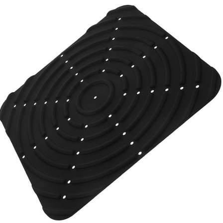 SEWCHICS Chicken Nesting Box Pads Black Silicone 1Pack 11.8x11.8x0.27in