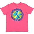 thumbnail image 3 of Inktastic World Down Syndrome Day March 21 with Planet Earth Youth T-Shirt, 3 of 5