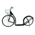 thumbnail image 3 of Amish-Made Deluxe Kick Scooter Bike, 24" Front Wheel 20" Rear Wheel, Adult-Size Hunter Green, With Kickstand, 3 of 6