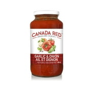 Canada Red sauce pour pâtes à l'ail et à l'oignon