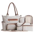 thumbnail image 1 of Sac Maman Multifonctionnel Accessoires de Sac à Main Sac de Rangement pour Poussette Mode Kaki, 1 of 8