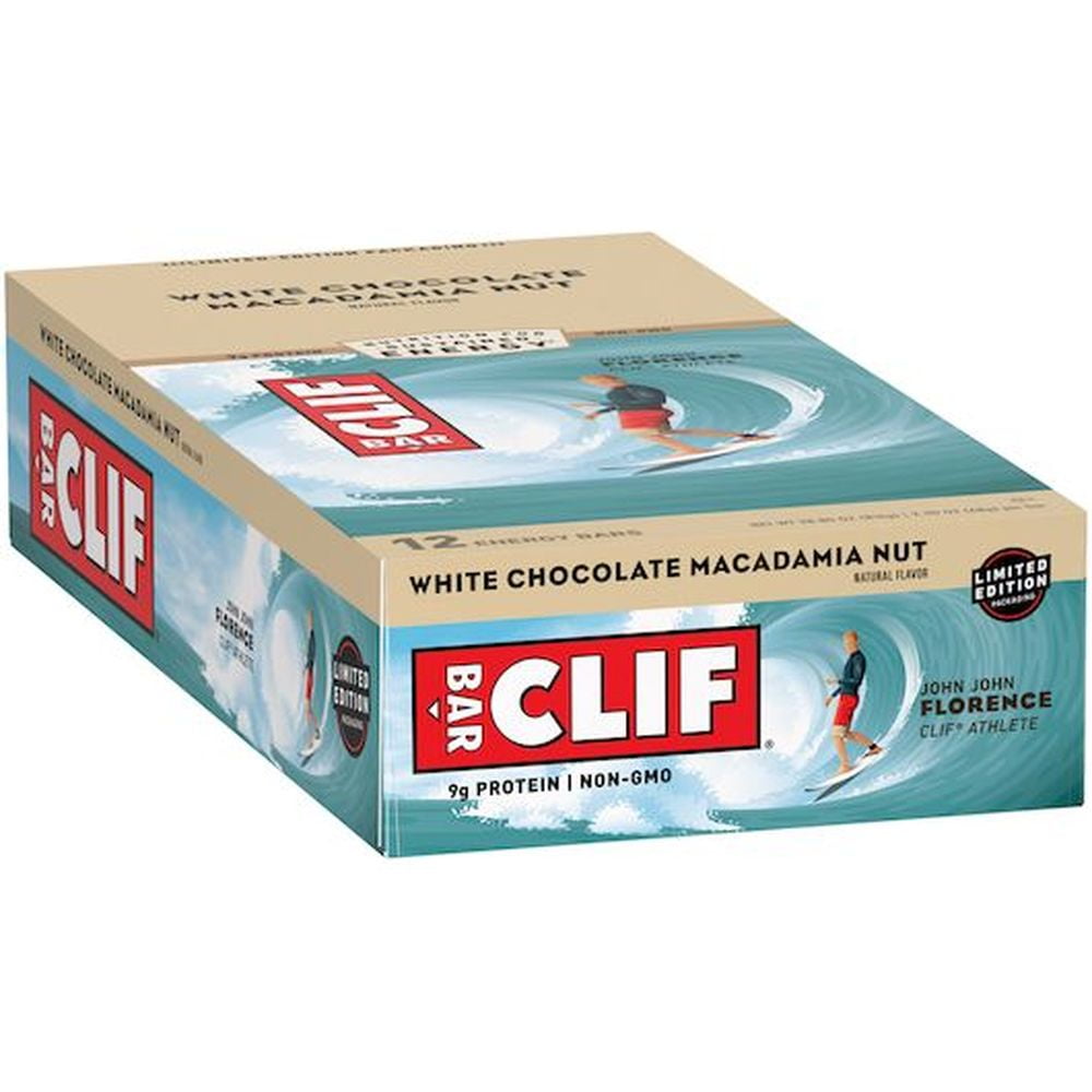 Clif White Chocolate Macadamia Snack Bar, 2.4 Ounce -- 192 per Case.