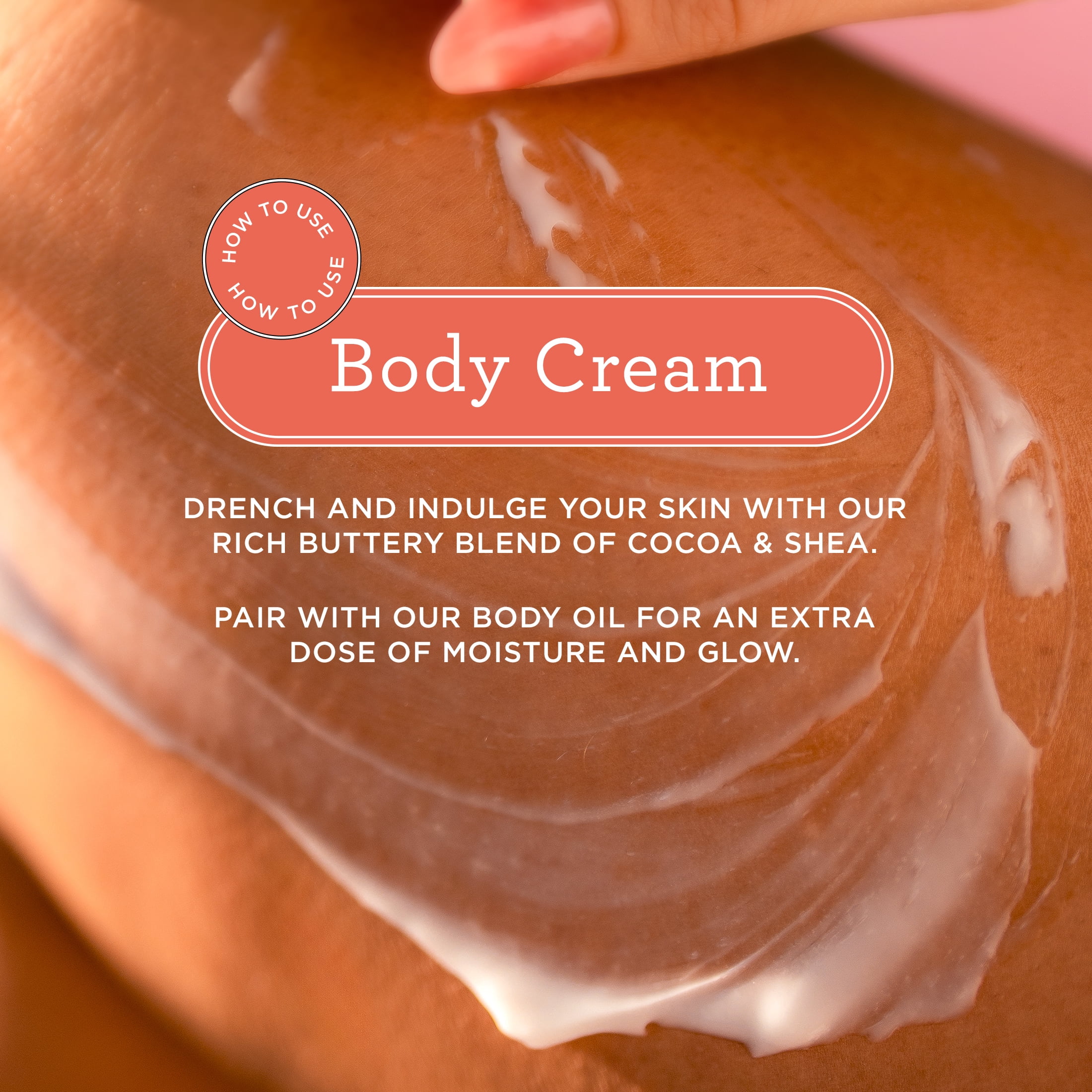 MIX:BAR Vanilla Bourbon Moisturizing Body Cream with Shea Butter, 8oz