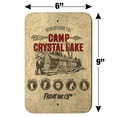 thumbnail image 6 of Friday the 13th Camp Crysal Lake Home Business Office Sign, 6 of 7