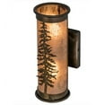 thumbnail image 7 of Meyda Tiffany 217915 Tall Pines 2 Light 12" Tall Hand Made Wall Sconce - MultiColor, 7 of 7
