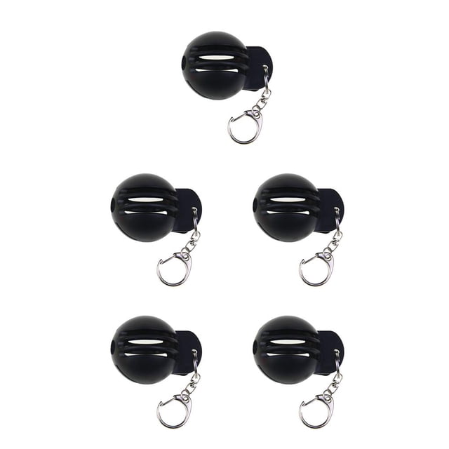 ZheElen Golf Marker Stencil Portable Fashionable Trendy Alignment Tools Double-sided Line Drawer Golfing Slides for Drawing Use Hook/Black 5Set