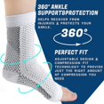 thumbnail image 4 of HAHADAXA 6 Pairs Compression Night Socks for Plantar Fasciitis, Ankle Compression Socks Soothesocks for Neuropathy, Soothe Socks Compression,Arch Support for Foot and Heel Pain Relief, 4 of 7