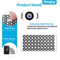 thumbnail image 4 of Rosjoy 1600 puntos de 6 mm, marcadores de escaneo 3D para escáner 3D, puntos de seguimiento y posicionamiento de alta precisión para escaneo 3D (32 hojas), 4 of 7