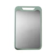 thumbnail image 2 of Double Sided Stainless Steel Cutting Board, 35x22cm Strong Adhesive Meat Vegetable Fruit Fish Cheese Cutting Board for Kitchen, 2 of 7