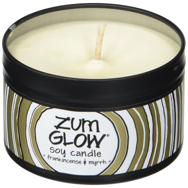 Vela de soja Indigo Wild Zum Glow Incienso y mirra