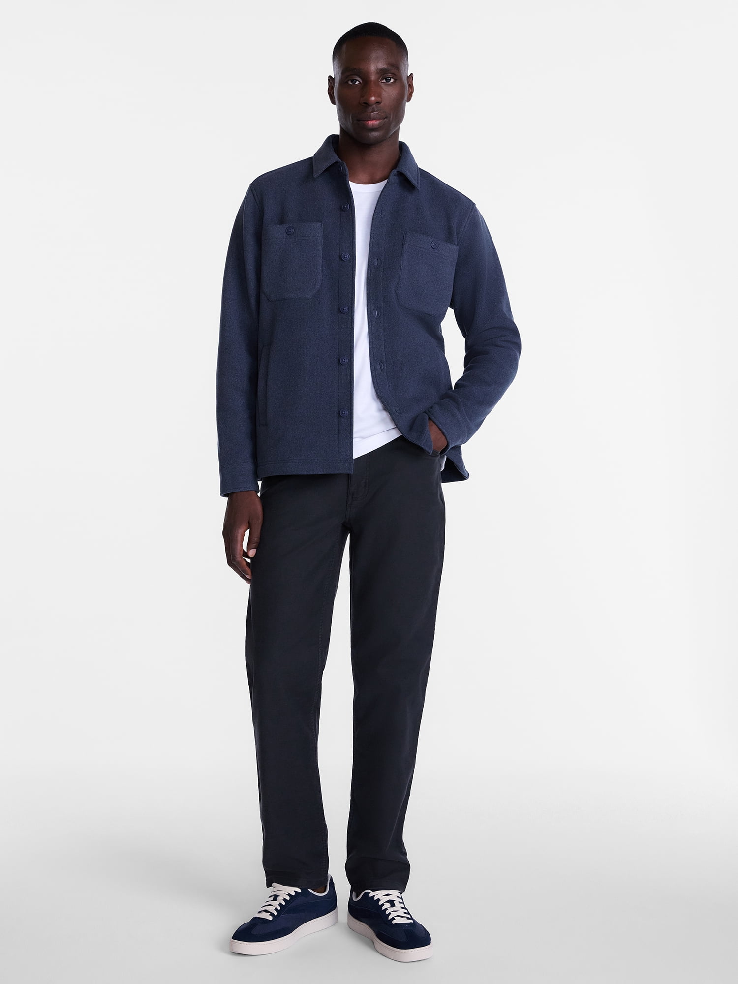 George Men's and Big Men's 5 Pocket Terry Pants, Sizes 29x30 to 44x30