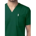 thumbnail image 4 of Sivvan Unisex Classic Scrub Set V-neck Top/Drawstring Pants Available in 12 Solid Colors, 4 of 7