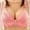 Pink, variant on loopsun Womens Plus Size Bra,Woman's Embroidered Glossy Comfortable Breathable Bra Underwear No Rims