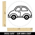 thumbnail image 2 of Cute Car Self-Inking Rubber Stamp Ink Stamper - Lime Green Ink - Mini 1/2 Inch, 2 of 7