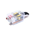thumbnail image 1 of Riwesomey Adaptador de alta a baja para coche, convertidor de impedancia de salida de línea de Audio para vehículo, conector de conversión, accesorios Vehículos, repuestos y accesorios Mis Riwesomey VI018238-00B, 1 of 6