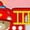 Mauve with Speckles, variant on Inktastic Fireman Daddy is a Firefighter Girls Baby Dress