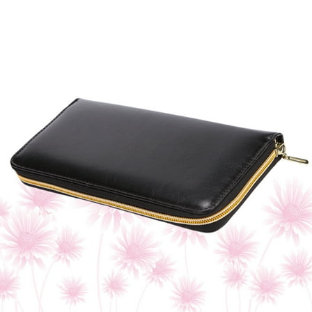 Supvox Black Scissor Bag for Hairdressing with Storage for 2 Scissors and Small Tools