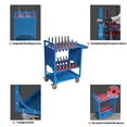 thumbnail image 5 of Tool Cart 40 Taper Tool Holder CNC Tool Cart CAT40 tool trolley BT40 Service Carts CNC machine tool service cart (CAT40 35 Capacity), 5 of 9