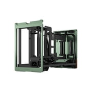 Fractal Design Terra Jade Mini-ITX SFF PC Case with PCIe 4.0 Riser, Anodized Aluminum and Walnut
