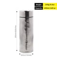thumbnail image 2 of SILVERANT Brand Titanium Double-Wall Insulated Thermos Flask 400ml/14fl oz, 2 of 9