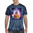thumbnail image 2 of Wild Bobby, Space Pitbull Riding a Hamburger, Animal Lover, Tie-Dye Tees, Spiral Navy, Large, 2 of 3