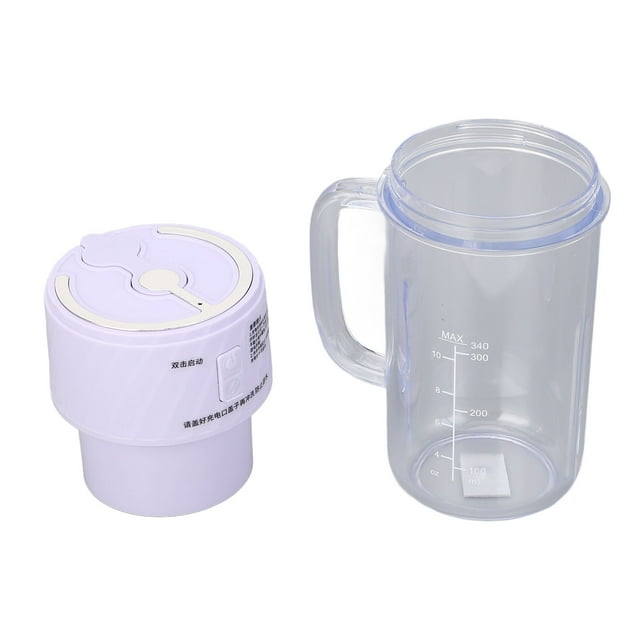 Portable Blender, Rechargeable Juice Cup, Personal Blender with 10 Blades Shakes and Smoothies Fruit Mixer for Travel Camping Gym Home Office Sports Outdoors