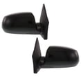 thumbnail image 2 of For 06-09 Rio Rear View Door Mirror Power Heated Manual Folding Black SET PAIR, 2 of 5
