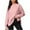 Pink, variant on AherBiu Oversized Sweatshirts for Women Crewneck High Low Side Slit Comfy Pullover Long Sleeve Tops