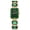 Dark Green, variant on Women's Black Crystal Bracelet Watch, Rectangle Dial Quartz Analog Jewelry Watch with Rhinestone Link Bracelet, Fashion Dress Watch for Women