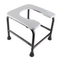 thumbnail image 1 of Silla Con Inodoro Portátil, Asiento de Inodoro para Ancianos, Mujeres Emarazadas, Con taburete de Baño, 1 of 7