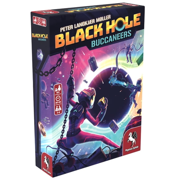 Black Hole Buccaneers - Juegos de mesa de dibujo - Para noche de juegos familiar - Edades 10+ - 3 a 6 jugadores - 30 a 45 minutos de juego - Versión en inglés